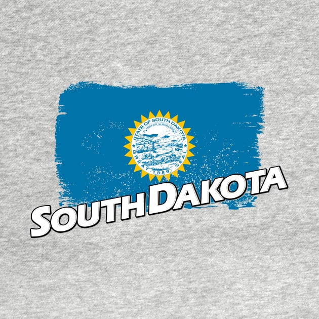 South Dakota flag by PVVD